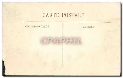 Inundações de Paris (Janeiro 1910) — Passerelle Boulevard Haussmann — L.L. n°206 — Verso