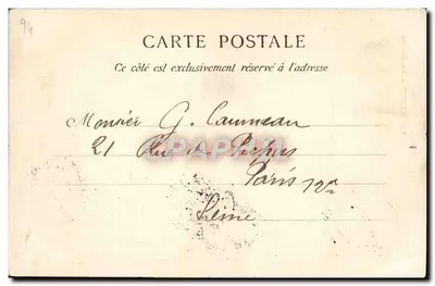 Vincennes — Donjon — Wydawnictwo Graud, 16, Avenue Herbillon, Paryż — Rewers
