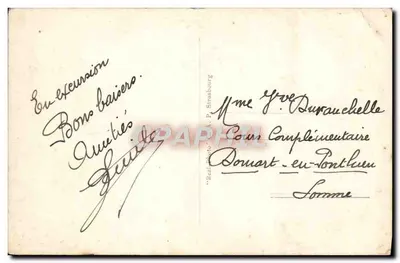 Monte Dore — A Estrada e a Cadeia do Sancy — editor C.A.B. n°77 — Verso