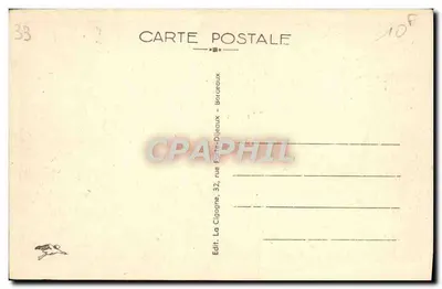 Bordeaux — O novo Square Gambetta — A Fonte — Verso