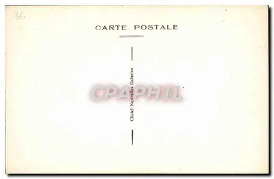 Châteauroux — Zamek Raoul — Cliché Norvèlles Galeries — Rewers