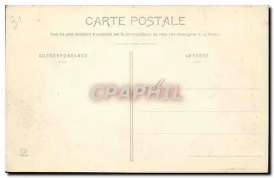 Toulouse - Vista generale sulla Garonne, scattata dal campanile della Dalbade — Fototipia Laboube Frères Toulouse — Verso