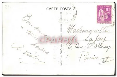 Hôtel de Ville — Saint-Antonin-Noble-Val (Tarn-et-Garonne) — Édit. Malvy — Verso
