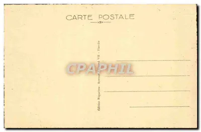Biarritz — Vue générale de la Grande Plage — Édition Riquelme — Verso