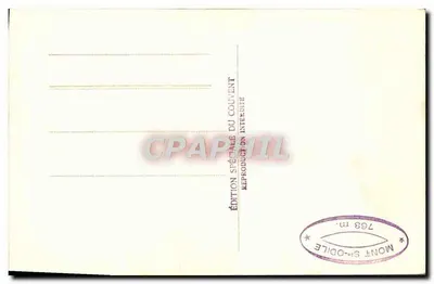 Góra Sopodile — widok panoramiczny — Wydanie specjalne klasztoru — Rewers