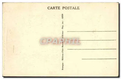 Estátua Milagrosa de N.-D. de FOLGOET do século XV — Editor: Éditions d'Art Harmonie, St-Brieuc — Verso