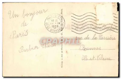 Parigi — La Via dei Campi Elyseei — Union Art et Technique — Verso