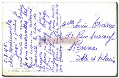 Les Hautes-Pyrénées — A Vale e o Fic du Jer — editor não visível — Verso
