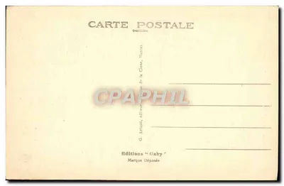 Dinan (C.-du-N.) — A Porta do Jersual — A mais antiga das portas da Cidade que conduz ao Ponte gótica da Rance — Gaby — Verso