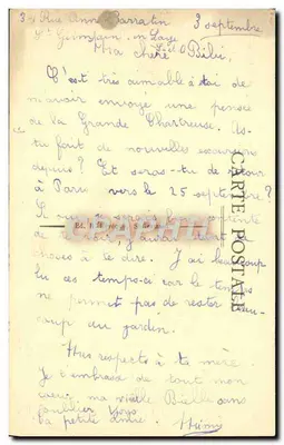 St-Germain-en-Laye — O Castelo — Ed. L. Tovar, n°2 — Verso