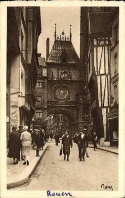 Rouen — A Grande Horloge — Editora Mona, n° de série 112