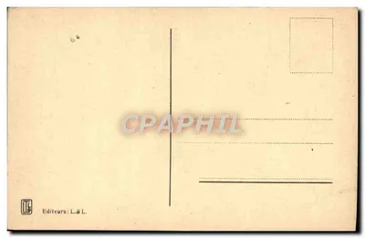 Murabito árabe — vista interior de um pátio com arcos — editor L.&L., n° 177 — Verso