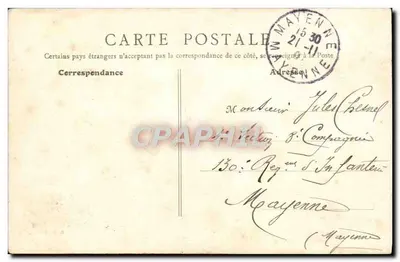 Le Mans (Okręgi) — Pomnik Camp d'Auvours — B. F., PARIS — Rewers