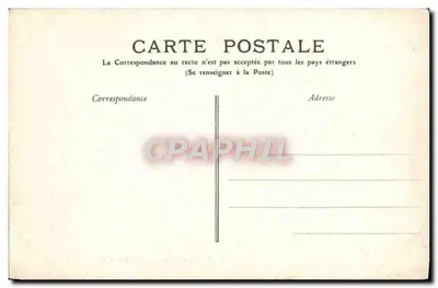 Pau - Entrada do Castelo (Lado Leste) — editor desconhecido, n° 11 — Verso