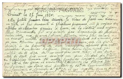 Marsiglia - Monumento dei Mobiles e le Allee - A. C. — Verso