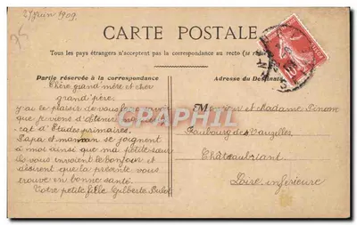 Parigi - Chiesa di San Ambrogio — vista dell'edificio con le sue due torri e il portale — Verso