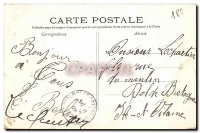 PARIS — El Moulin Rouge — C.M. n°54 — Reverso