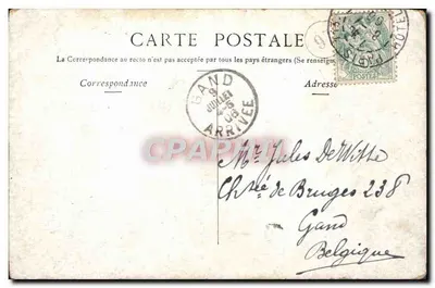 Paris—Estátua de Henrique IV — editor desconhecido, número de série não visível — Verso