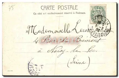 Paris - Vista do Ponte d'Austerlitz sobre a Sena — editor Sarfait, n° 5176 — Verso