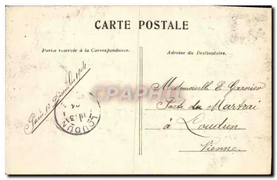 Paris — O Hôtel-de-Ville — editor não visível — Verso