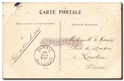 Parijs — Het Grand Palais, Champs-Élysées — uitgever niet zichtbaar — Achterkant