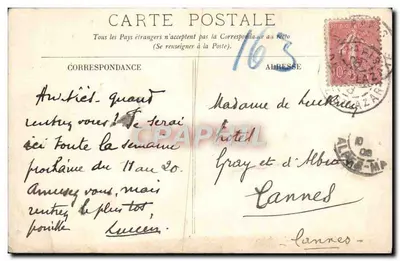 Paris — Museu do Louvre — A Galeria de Apolo — LL. — n° 736 — Verso