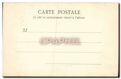 Paryż — Pałac Sprawiedliwości, plac Dauphine — E.R. Paryż, n°90 — Rewers