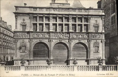 PARIS — Casa dita de François Ier (Cours la Reine) — Collections ND Phot