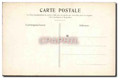 PARIS — Het Petit Palais — Ansichtkaart — Achterkant