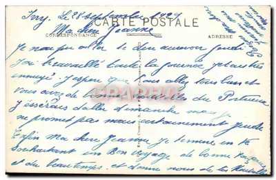 A Praça da República — Paris — C.M. n°40 — Verso