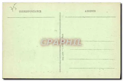 Paryż - Widok wnętrza foyer opery — Imp. Ph. L'Abbé Paryż, nr 46 — Rewers