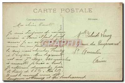 Paris — Panorama dos Jardins das Tuileries e da rue de Rivoli — n° 260 — Verso