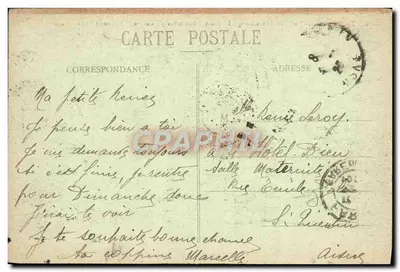 Jardim do Luxembourg - O Senado — Todo PARIS, editor F.P. Paris, n° 109 M — Verso