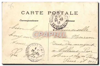 PARYŻ (II arrt) — Aleja Opery — C. M. — Rewers