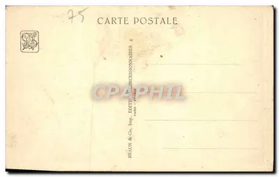 Pavillon Misji Protestanckich — Międzynarodowa Wystawa Kolonialna — Paryż 1931 — Rewers