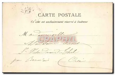 Paris — Pont-Neuf e Estátua de Henrique IV — C.L.C. n°35 — Verso