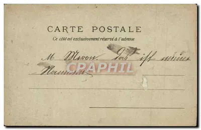 Exposition Universelle de 1900 — Pavillon de l'Horticulture — Photocolor 1077 — Rückseite