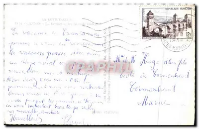 Cannes — La Croisette, duże hotele — wydawca Les Éditiens — Rewers