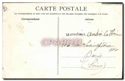Paris. La Gare d'Orléans, Quai d'Orsay — éditeur R. Barbès — Rewers