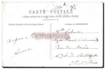 Paris - A Igreja de Nossa Senhora — editor anônimo, n° 8 — Verso