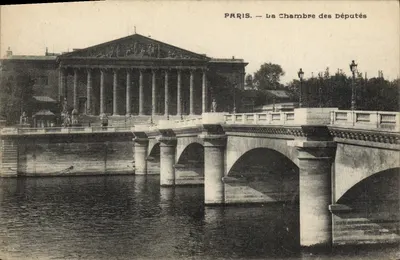 Paris — A Câmara dos Deputados — Impr. Edia, Versailles
