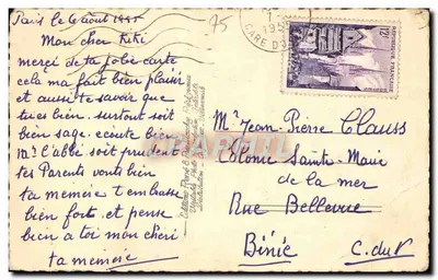 Paris. A Montmartre. Le Moulin Rouge — éditeur Frane 906 — Verso