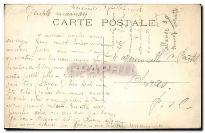 Paris — Sagrado Coração — Jules Séeclunen — Verso