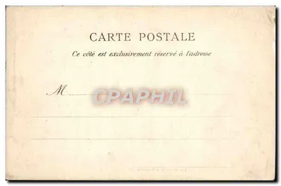 PARIS - Bourse du Commerce — widok budynku z inskrypcją i numerem 4419 — Rewers