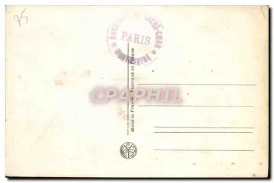 Paris — A Basílica do Sagrado Coração — editor A.J.N. n°436 — Verso