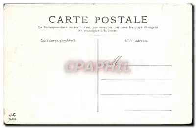 Paryż — Wielki Pałac (Champs-Élysées) — J.C. Paris — Rewers