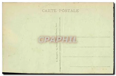 Paris - O Ponte Alexandre-III - A. P. — Verso