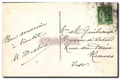 O Hôtel de Ville — Paris — LL.105 — Cie des Arts Photographiques — Verso