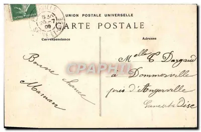 Montmartre — La Casa con el Techo de Paja —París n°584 — Reverso