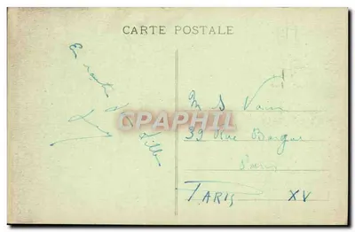 A Torre Eiffel — Paris — 44 M. Tout PARIS — Verso